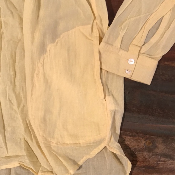 Free people long sleeve top pockets - Picture 3 of 5